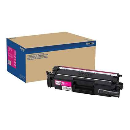 Tóner Brother Valor Tn815M Magenta – Rendimiento Aproximado 12, 000 Páginas, Compatible Con Mfcl9630Cdn