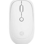 Mouse Inálambrico Techzone Terminado Rubber Silencioso Color Blanco