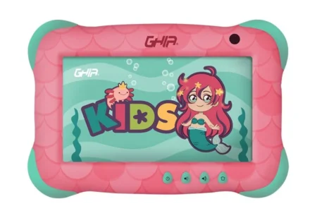 Tablet Ghia Kids 7″ Toddler Gk133S2 Quadcore/2Gb/32Gb/2Cam/WiFi/Bluetooth/Android13/Goedition,Sirena