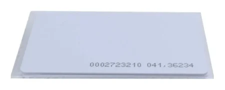 Tarjeta Id 125Khz Zkteco Idcardnunit/1Mm De Grosor/Folio Impreso/Tarjeta Unitaria/Idcard N – Tk4100 – Modelo A16