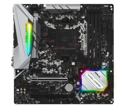 Mb Asrock B450M Steel Legend Socket Am4, 4Xddr4/DP/HDMI/Microatx