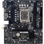 Mb Biostar H610Mhc Socket Lga 1700/2Xddr4/HDMI/VGA/HDMI/Color Negro/Micro ATX