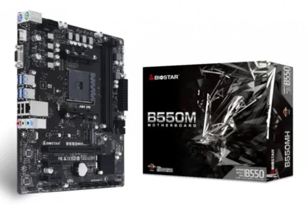Mb Biostar B550Mh AMD Ryzen Socket Am4 3Th/DDR4/HDMI/PCIE/M.2/SATA