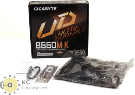 Mb Biostar B550Gtq AMD Ryzen Am4 3Th/DDR4/HDMI/PCIE/M.2/Rgb