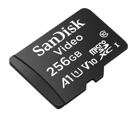 Memoria Microsdxc 256Gb Sandisk Sdsdqas5-256G Optimizada Para Videovigilancia 24/7/Especial Para Camaras IP Y Dvr Movil/Clase 10