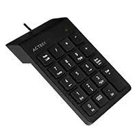 Teclado Acteck Tx22 AC-931656, Alambrico, USB, Negro