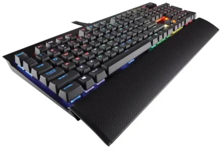 Teclado Mecanico Corsair K70 Rgb Mk.2 Rapidfire Rgb, Cherry Mx Speed, Ch-9109014-Sp