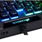 Teclado Mecanico Gamer Corsair K70 Rgb Mk.2 Cherry Mx Red, Negro, Español, Ch-9109010-Sp