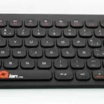 Teclado Inalambrico Qian Qactb18004 Bluetooth/W/Ios/Android/Bat. Recarg/Negro