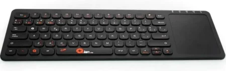 Teclado Inalambrico Qian Qactb18004 Bluetooth/W/Ios/Android/Bat. Recarg/Negro
