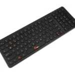Teclado Inalambrico Qian Sheji Qactb18003 Bluetooth Negro