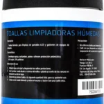 Toallas Limpiadoras Humedas Vorago Cln-102, 20 Toallas