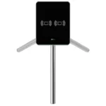Torniquete Bidireccional Zkteco Mts1000/Acero Sus304/110V/25 X Min/Carril 50Cm/Exterior Protegido/2 Millones De Ciclos/No Cuenta Con Lectores Y Panel/Compatible Con Equipos De Rostro/Palma/Huella/Tarjeta/Codigo Qr