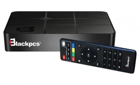 Tv Box Small Blackpcs Eo404K-Bl Negro 2Gb/Quad Core/4K/WiFi