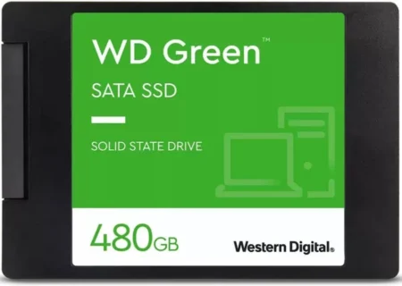 U. ESTADO SOLIDO SSD 480GB SATA 2.5″ WD GREEN WDS480G2G0A