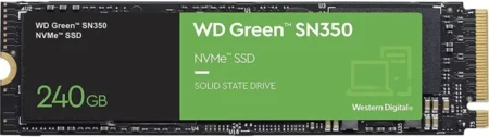 Unidad Estado Solido 240Gb SATA 2.5″ Wd Green Wds240G2G0A