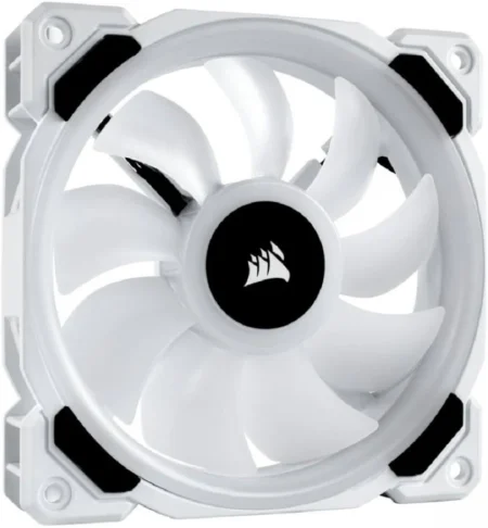 Ventilador Corsair Ll120 Rgb, 3 Piezas Blanco C/controlador, 2200rpm, Co-9050092-ww