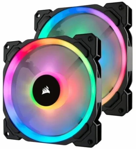 Ventilador Corsair Ll140rgb Luz Dual, 140mm, Negro, Co-9050073-ww