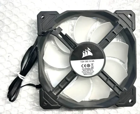 Ventilador Corsair Af120, 12cm, 1400 Rpm, Negro, Iluminacion Led Azul, Co-9050081-ww
