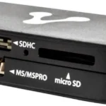 Lector De Memorias Externo USB Vorago Cr-101 Color Negro 480Mbit/S