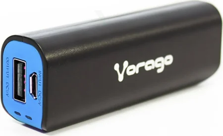 Power Bank 2200Mah Vorago Negro/Azul, Pb-150-Bl