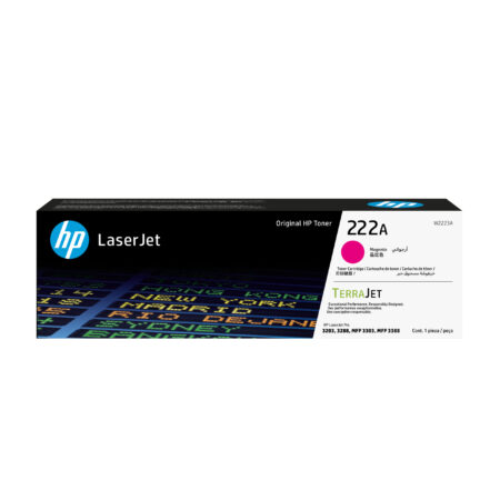 Toner HP 222A Para Laserjet Pro Mfp3303 Mfp3388/Color Magenta/W2223A