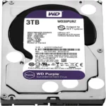 D. Duro Wd 3Tb 3.5" SATA Purple Wd30Purz 24X7 P/Cctv