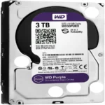 D. Duro Wd 3Tb 3.5" SATA Purple Wd30Purz 24X7 P/Cctv