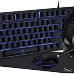 KIT GAMER TECLADO, MOUSE, AUDIFONOS Y MOUSEPAD XZEAL XST-200 RGB USB NEGRO, XSAKGA1B