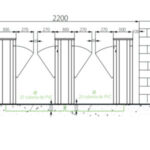 Barrera Peatonal Central Zkteco Fbl5222/Acero Sus304/Cristal Templado/Aleta De Acrilico/Carril 60Cm/Exterior Protegido/30 A 40 Personas X Min/2 Millones De Ciclos/Incluye Panel Inbio260 Pull Y Fr1200 Id