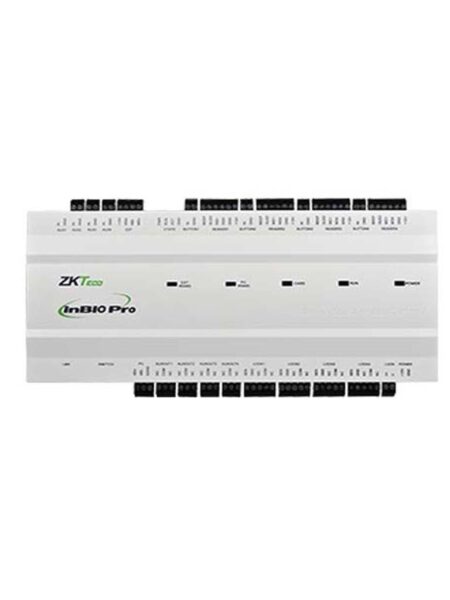 Panel De Control De Acceso Avanzado Zkteco Inbio460Pro/4 Puertas/20000 Huellas/60000 Tarjetas/100000 Registros/Push/Green Label/Requiere Licencia