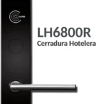 Cerradura Derecha Para Hotel Zkteco Lh6800R Mifare 13.56Mhz/35-45Mm Grosor De Puerta/Aleacion De Zinc/224 Eventos