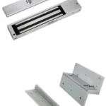Paquete De Contrachapa Magnetica Con Indicador LED Zkteco Lm2805 + Lmb280Zl/200Kg/Cuenta Con Entradas Para Conexion De Sensor De Puerta/Voltaje De 12Vdc/Incluye Soporte Lm200Zl En Zl