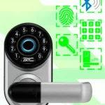 Cerradura Inteligente Con Teclado Zkteco Ml200/Bluetooth/100 Usuarios/Compatible Con App Zsmart