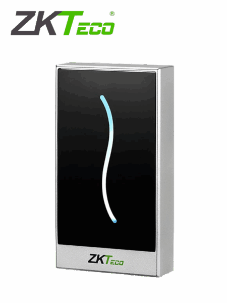 Lector Esclavo De Tarjetas Mifare 13.56Mhz Zkteco Proid10Bm/Conexion Wiegand 26-34 Ajustable/IP65/Compatible Con Paneles Serie C3 O Inbio