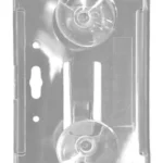 Porta Tarjeta De Plastico Zkteco Parking Card Holder/Compatible Con Tarjetas De 1Mm/Unitario