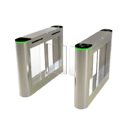 Barrera Peatonal Central Retraible Zkteco Fbl320/Acero Sus304/Aleta De Acrilico/110V/35 Personas X Min/Carril 60Cm/Exterior Protegido/2 Millones De Ciclos/Infrarrojos De Seguridad/No Cuenta Con Lectores Y Panel