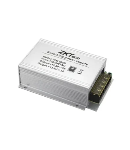 Fuente De Poder Zkteco Tpm005B/Para Gabinete Zkteco Gabmet Zkt065003/110V De Entrada/12V De Salida/Compatible Con Paneles Inbio