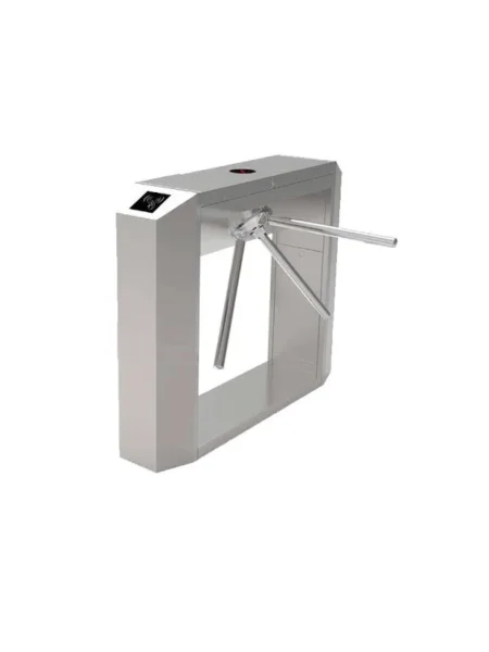 Torniquete Bidireccional Zkteco Ts200/Acero Sus304/Desbloqueo De Seguridad Sin Energia/No Cuenta Con Lectores Y Panel/110V/Exterior Protegido/Trafico De 25-30 X Min/Ancho De Carril 50.5Cm/1 Millon De Ciclos/Apertura Con Pulso Seco