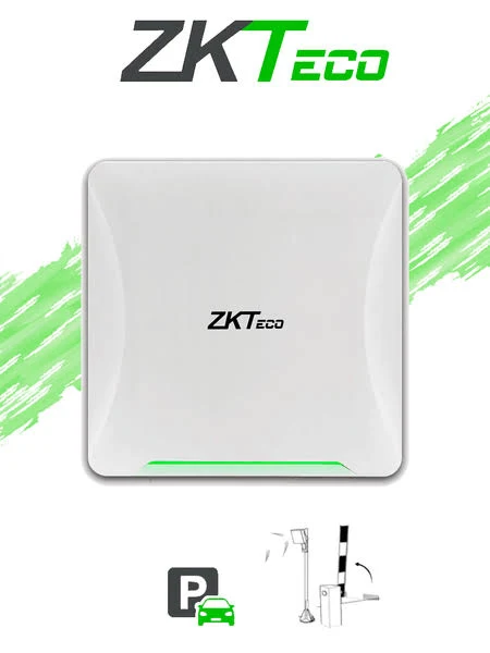Lector De Tags Uhf Zkteco Uhf5F Pro/Hasta 5M/LED De Estatus/Compatible Con Zkt0980005/Zta151004/Requiere Fuente Psu1204-D