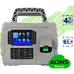 Control De Asistencia Portatil Zkteco S922(Zmm200)[4G]/Uso Rudo/5000 Huellas Digital Bioid/30000 Tarjetas Id 125Khz/IP65/Bateria De Respaldo/Conexion Tcp/IP/Conectividad 4G