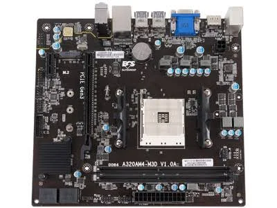 MB ECS A320AM4-M3D SOCKET-AM4/ATX/2XDDR4/32GB/2133-2667MHZ/M.2/HDMI/SATA/PCIE3.0