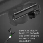 Auricular Manos Libres Vorago Bte-400, Bluetooth, Negro