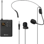 Sistema De 2 Microfonos Steren Mic-8020/Inalambricos/Uhf