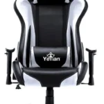 Silla Gaming Yeyian Yfrw-042920 Ryuji White, Poli/Nyl, Soporta 150Kg