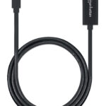 Cable Mini Displayport A HDMI 1080P Manhattan 153225 De 1 Metro, Color Negro