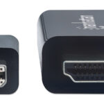 Cable Mini Displayport A HDMI 1080P Manhattan 153225 De 1 Metro, Color Negro
