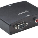Convertidor De Video Manhattan 177351 Svga+Audio A HDMI