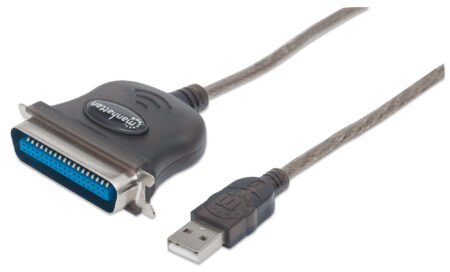 Convertidor De USB A Paralelo Manhattan 317474