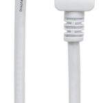 Cable Manhattan Displayport Macho-Mini Macho 1.0M Blanco, 324724